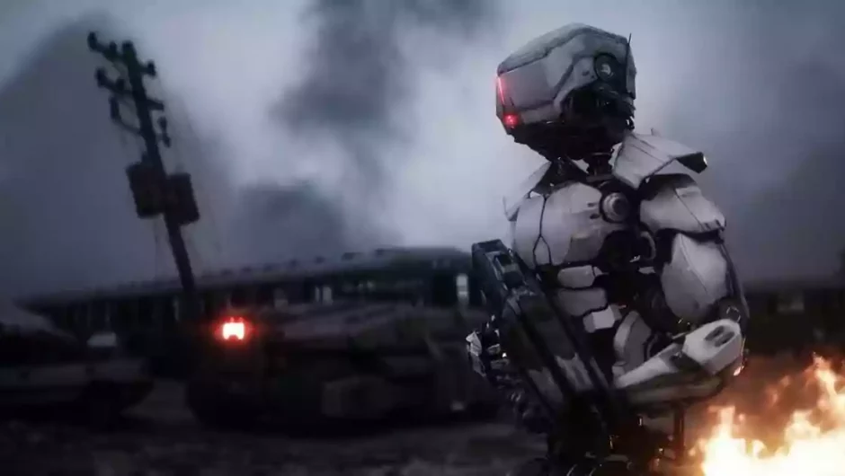 Scientists and Military Struggle of Robot in Futuristic Sci-Fi Thriller