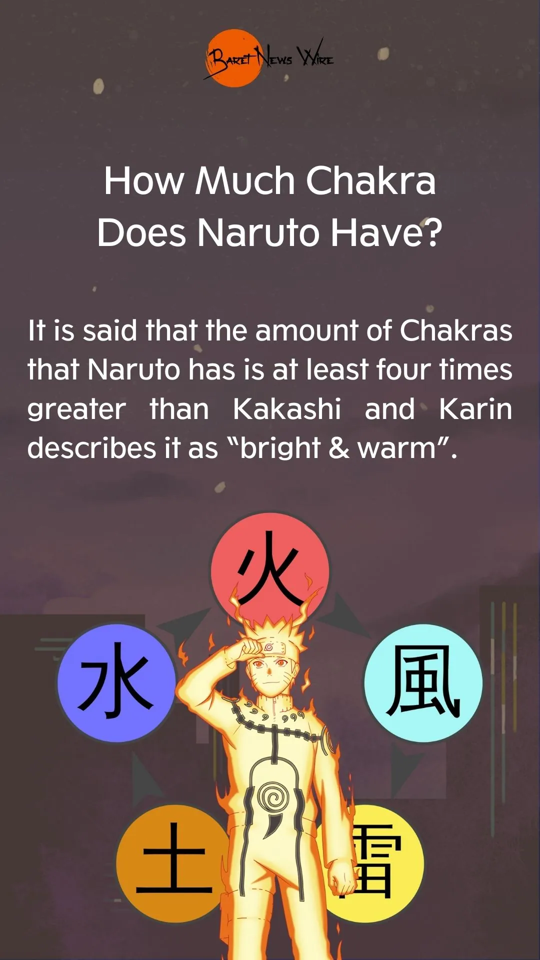 How Much Chakra Does Naruto Have